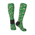 thumbnail image 4 of Balery Leopard Print Printed Novelty Socks Men's Women's Crew Socks Sports Socks Knee High Socks Cotton Socks Quirky and Cool Socks, 4 of 9