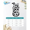 thumbnail image 6 of DONWEN Toddler Little Girl Swimsuit Cross Back Cute Ruffle Bownot One Piece Swimsuit Bathing Suit Swimwear7 Years, 6 of 8