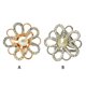 thumbnail image 3 of Jumpingount Bufanda anillo elegante chal Clip bufandas broche galvanoplastia aleación cierre titular Heronsbill estilo regalos para mujer joyería Ropa, zapatos y accesorios Miscelánea oro Jumpingount AP004611-01, 3 of 6