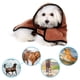 thumbnail image 4 of Albornoz para perros, suave, superabsorbente, lujoso, microfibra, toalla de secado para perros, albornoz con capucha/cinturón para perros grandes, medianos y pequeños Xemadio 2034390-4, 4 of 9