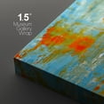 thumbnail image 4 of wall26 Canvas Print Wall Art Set Blue &amp; Orange Vibrant Brushstroke Collage Abstract Shapes Illustrations Modern Art Chic Colorful Multicolor Ultra for Living Room, Bedroom, Office - 24"x36&q, 4 of 5