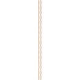 thumbnail image 2 of Ekena Millwork 94"H x 1/4"T Eastport Adjustable Wood Decorative Slat Wall Panel Kit, Hickory (contains 43 Slats + 1 Straight Edge Starter Slat), 2 of 16