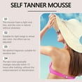 thumbnail image 5 of potrochi Self Tanner Mousse, Self Tanning Mousse for Dark Fake Tan, Sunless Tanner, Clear & Non Toxic Tanning Foam for Streak Free Finish & Natural Glow, 5 of 9