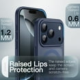 thumbnail image 5 of JETech Magnetic Case for iPhone 17 Pro 6.3-Inch Compatible with MagSafe Phone Cover (Dark Blue), 5 of 6