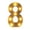 H, variant on LYCAQL Light Light Standing Wihte Hanging Letters Letter Warm Up Lights Home Decor English Alphanumeric Light LED Battery Warm White