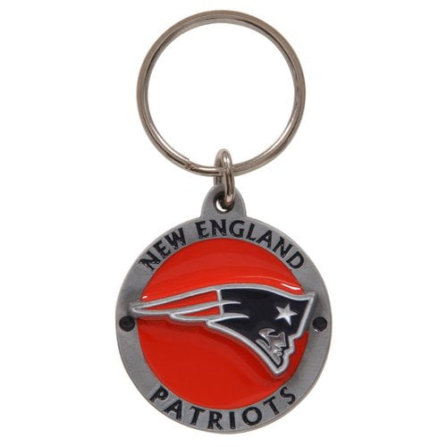 Nfl New England Patriots Metal Keychain Walmart Com Walmart Com
