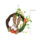 thumbnail image 3 of Fiudx Corona de Conejito de Pascua, Decoración Primaveral para El Hogar, Bonita Guirnalda de Mimbre, para Colgar En La Puerta, Centro de Mesa para Fiestas, Decoración Navideña, Tamaño 20 X 20 X 5 Cm, 3 of 6