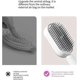 thumbnail image 2 of Detangling and anti-frizz hair brush. With a new extraction system, ideal for curly, 2 of 5