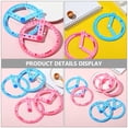 Printable Precision Protractor Milisten Creative Circle Protractors Assorted Color 360 Degree for ...