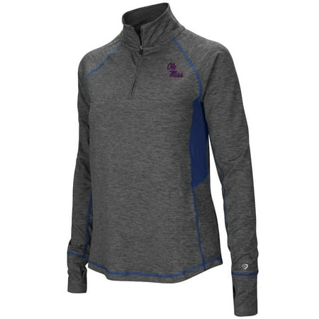 - Mississippi Ole Miss Rebels Women's NCAA Sabre 1/4 Zip Pullover Sweatshirt