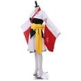 thumbnail image 3 of Women's Anime Sesshomaru Uniform Suit Kimono Dress Carnival Party Stage Performance, 3 of 6