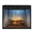 thumbnail image 3 of Dimplex 36" Revillusion Portrait Electric Firebox Weathered Concrete w/Glass Front & Plug Kit RBF36PWC-FG, 3 of 9
