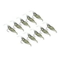 thumbnail image 2 of 10pcs Shrimp Simulation, Yellow, 4 Cm, Soft Prawn Lure Bait Hook Tackle Bass Fishing Lures, 2 of 8