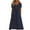 ZJ-Navy, variant on Meichang Womens Eyelet Dresses Button V Neck Cold Shoulder Short Sleeve Dresses Flowy Beach Vacation Midi Dresses Casual Work Dresses with Pockets Navy L