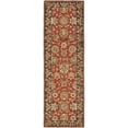 thumbnail image 5 of SAFAVIEH Chelsea Kaeden Floral Wool Area Rug, Rose/Black, 6' x 9', 5 of 9