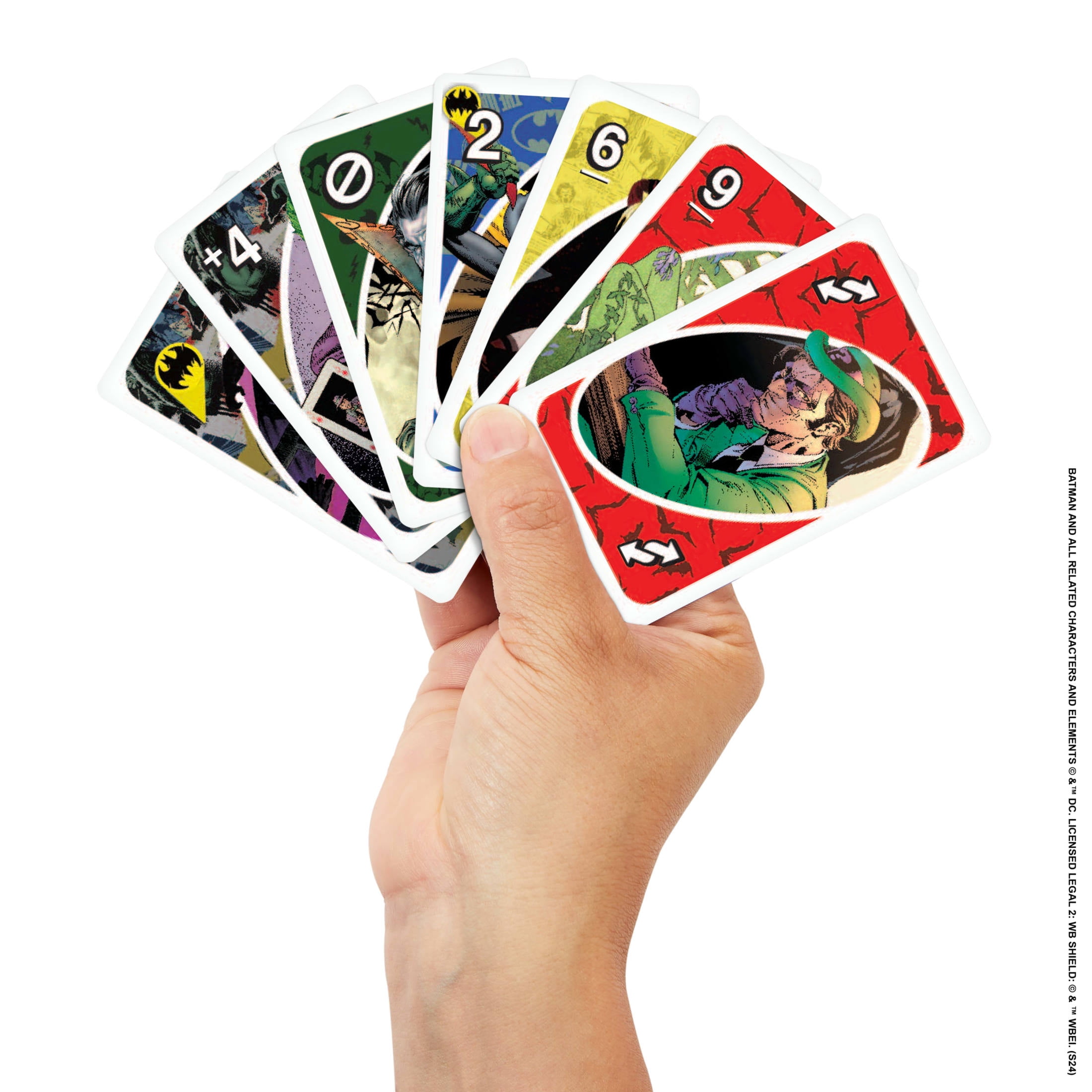 UNO, Batman Card Game, Collectible Deck, for Kids & Family Night
