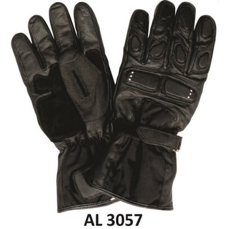 Motero Winter Waterproof Motorcycle padded knuckle Leather Cordura Gloves Winter