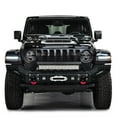 thumbnail image 3 of Vijay For 2007-2018 Jeep Wrangler JK Front and Rear Bumper with Aluminum LED Lights and 3/4" D-Rings, 3 of 9