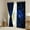 Blue, variant on Erosebridal Video Game Curtains for Living Room,Stripes Lines 30%-50% Blackout Curtains Set of 2 (38x45),Black Blue Curtains and Drapes (38x45),Male Bedroom Decor