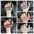 thumbnail image 2 of Short Color Wear Nail Nail Art Patch Simple Nail Piece GXW Nude Nail Fake U6I0, 2 of 9