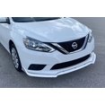 thumbnail image 5 of Stay Tuned Performance For 16-19 Nissan Sentra 4DR Painted White Front Bumper Body Kit Spoiler Lip 3PCS, 5 of 5