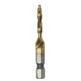 thumbnail image 4 of Combination Tapping Bits, Tap Drill Bit Set Metric Hex Shank  For Wood For Plastic M3,M4,M5,M6,M8,M10, 4 of 8