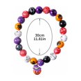 thumbnail image 2 of Halloween Pet Collars, Halloween Cat Collar, Collar for Small Dogs, Collar for Cats, 12 Inch L Length, Random Mixed Multi-Colored Halloween Bead Design for Small Puppies and, 2 of 4
