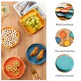 thumbnail image 2 of 1 Set Multipurpose Round Food Trays Desktop Bone Residue Dishes Small Dishes, 2 of 8