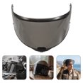 thumbnail image 1 of AURARMLET Visor Repuesto Para Casco Con Protección Antivaho Y Solar En Color Gris, 1 of 5