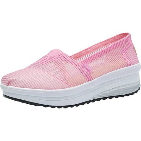 Summer Sandals Women s Shoes Breathable Rocking Shoes With Thick Soles And Mesh Sandals Women