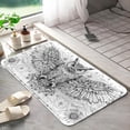 thumbnail image 6 of Owl 722 Non-Slip Memory Foam Bath Rug: Absorbent, Quick-Dry, Machine Washable, Soft & Comfortable - S, 6 of 7