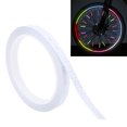thumbnail image 4 of Reflective Sticker, Durable Moisture-proof Waterproof Luminous Strip Sticker  For Motorcycly White, 4 of 8