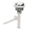 thumbnail image 4 of Raindrops Toilet Flush Switch Assistor Toilet Tank Buttons Electroplating Plastic 1Pack, 4 of 8