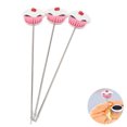 3Pcs Stainless Steel Cake Tester Probe Cake Tester Biscuits Baking Test
