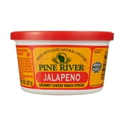 Pine River Jalapeno Gourmet Cheese Spread 8oz (3 Pack) Shelf Stable