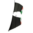 thumbnail image 4 of Moto Spoiler Latéral, 2PCs Moto Winglet Résistant à l'Abrasion Remplacement Direct Colorfast Imperméable à l'Eau pour Moto Noir, Style en Fibre de Carbone Mat, Marbre Brillant, 4 of 8