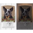 thumbnail image 2 of Australian Cattle Dog Faux Burlap Pine Ceramic Night Light, 2 of 2
