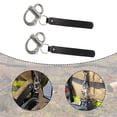 thumbnail image 4 of 2 grilletes de liberación rápida con asa, portátiles, para máscaras Scba, accesorios para bomberos, para actividades de al libre. plata, 4 of 5