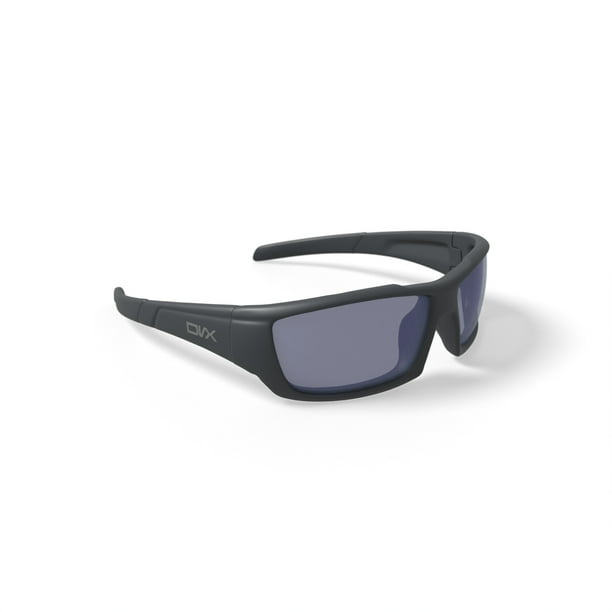 DVX Axon Polarized Sports Sunglasses - ANSI Safety Glasses For Shooting, Fishing, Biking, UV Protection