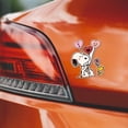 thumbnail image 6 of Snoopy & Woodstock I Love You Balloons Adhesive Vinyl Decal, Cute Romantic Sticker for Kindle, Laptop, Car or Water Bottle (5" x 4.2"), 6 of 7