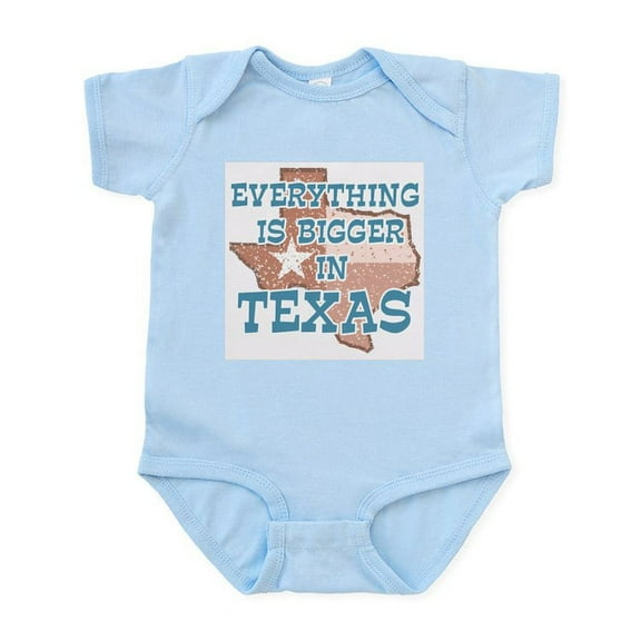 CafePress - Everything Is Bigger In Texas Infant Bodysuit - Baby Light Bodysuit