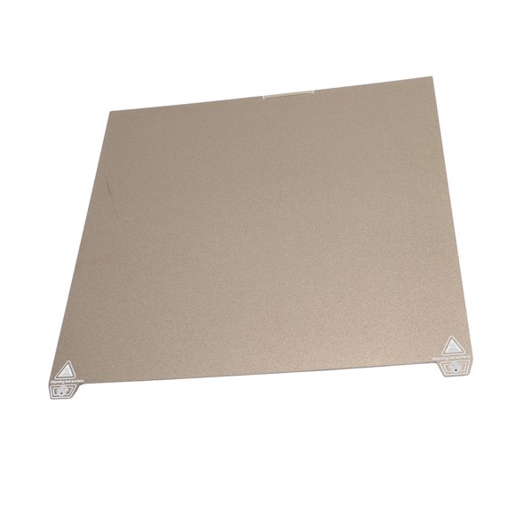 Cama De Impresión De Doble Cara, Película PEI Brillante Diseño De Orejas De Fuerte Adherencia Placa De Construcción Flexible 370x370 Mm Fácil Extracción Del Modelo Para