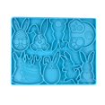 thumbnail image 1 of DIY Resurrection Rabbit Rabbit Epoxy Cartoon Cartoon Cartoon Table Table Decoration Wall Hanging Silicon Glamot Hexagon Molds for Resin Casting, 1 of 4