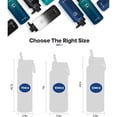 thumbnail image 2 of GEDUX 24oz Insulated Stainless Steel Water Bottle with 2 Leak Proof Lids (Spout Lid and Straw Lid) Wide Mouth for Sports and Travel, 2 of 7
