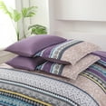 thumbnail image 6 of HGmart Bohemian Purple Pattern King 3 Piece Comforter Set, Microfiber Filling, Luxury Soft Breathable Bed Set for All Seasons, 6 of 7