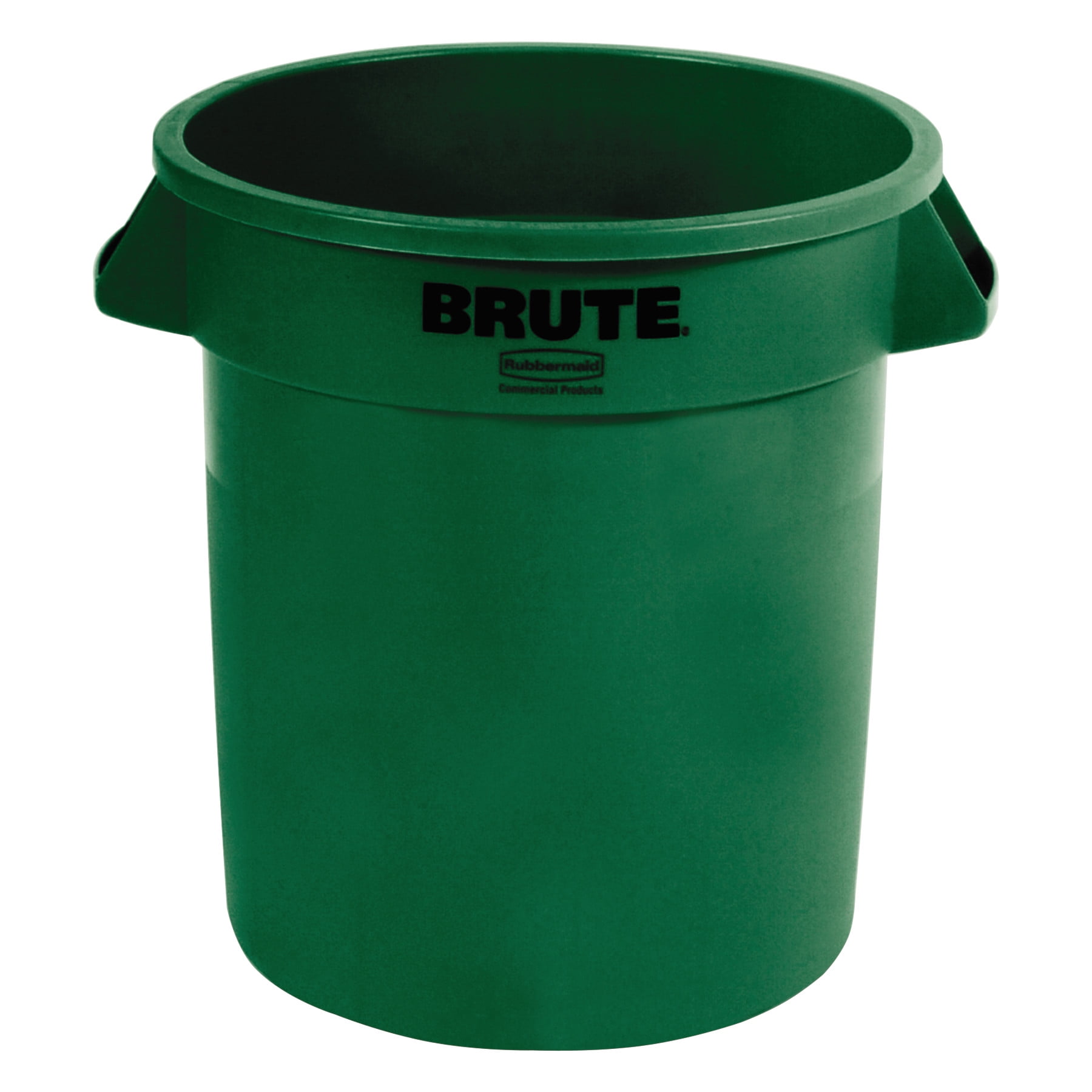 Rubbermaid FG263200DGRN BRUTE 32 Gallon Green Round Trash Can