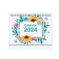 thumbnail image 2 of Godderr 2024 Desk Calendar Simple English Desktop Calendar 365 Day Countdown Standing Calendar 9x7in, 2 of 5