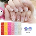 thumbnail image 3 of simhoa Multicolor Nail Art Rhinestones Cardmaking Nails Decoration Flatback 3D 6 Colors 6 Colors 4 Size B, 3 of 8