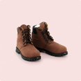thumbnail image 3 of Botas De Batalla A Escala 1:6, Estilo Caña Alta, Hechas A Mano, Accesorio De Juguete Para Coleccionistas Y Aficionados (Camello)., 3 of 9