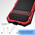 thumbnail image 3 of Funda Lunivop para iPhone 16 Pro Max, carcasa metálica resistente, 3 of 6